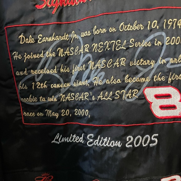 Vintage Wilson Leather Dale Jr # 486 of 1000 Signed jacket.very rare. - Picture 5 of 7